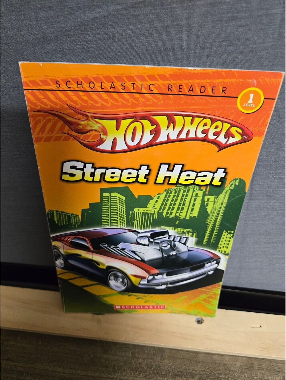 Hot Wheels Street Heat Scholastic Reader Level 2 paperback